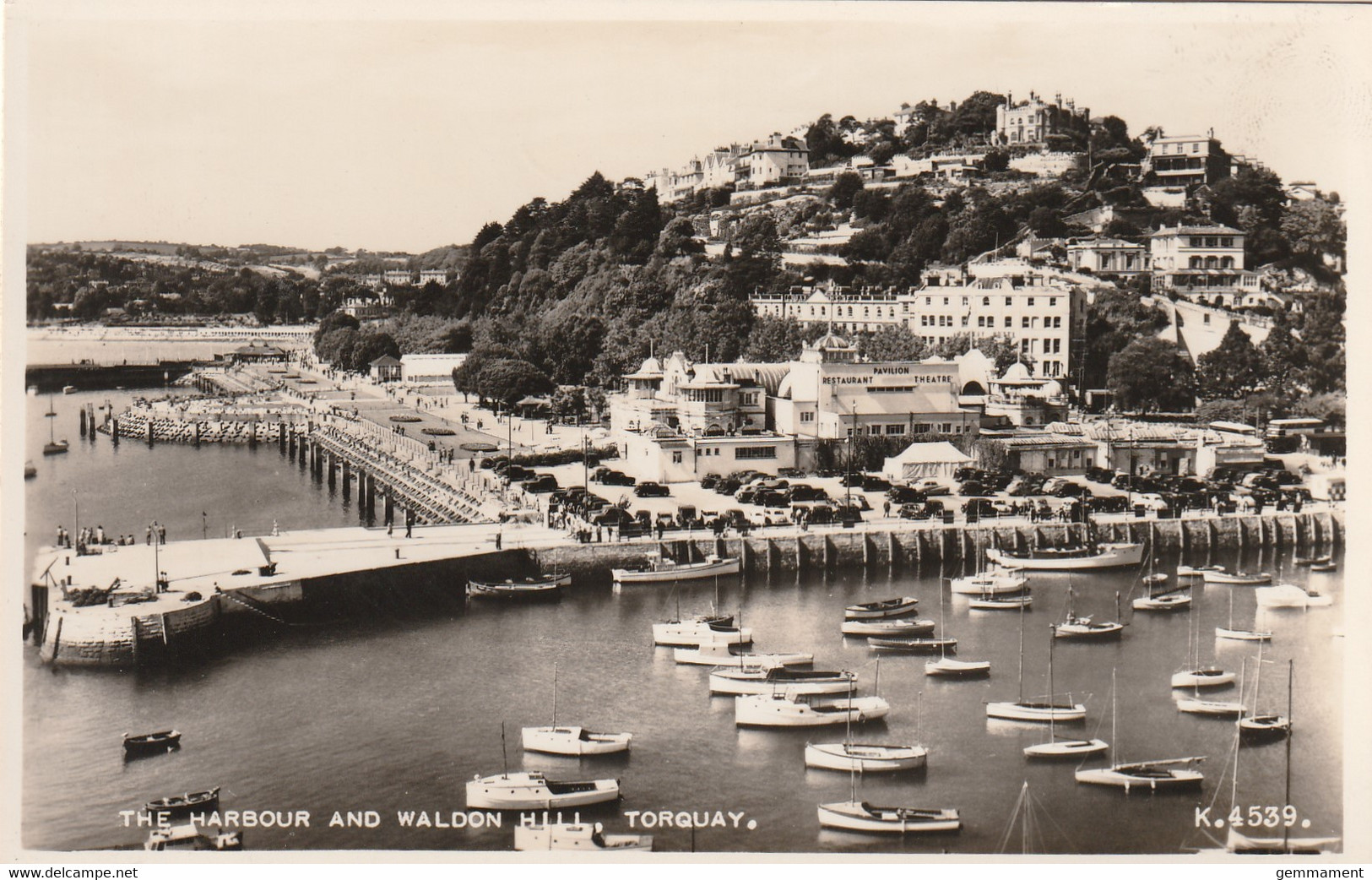 TORQUAY -  THE HARBOUR AND WALDON HILL - Torquay