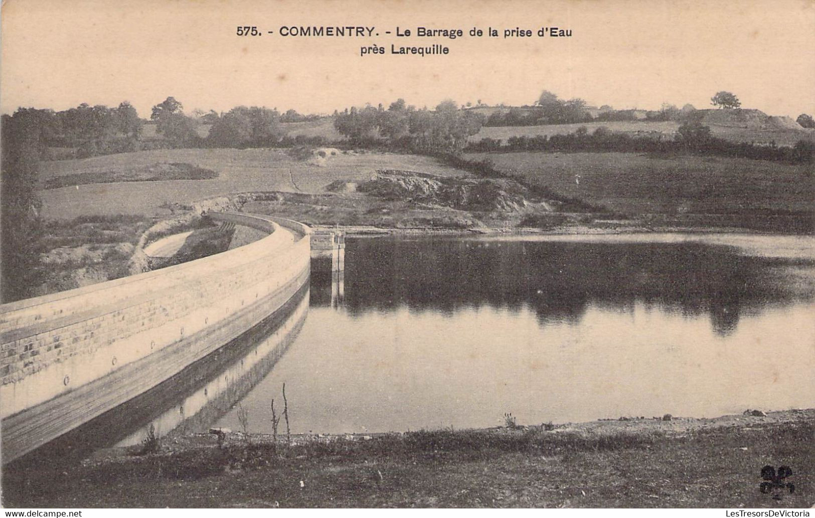 CPA - 03 - COMMENTRY - Le Barrage De La Prise D'Eau Près Larequille - Commentry