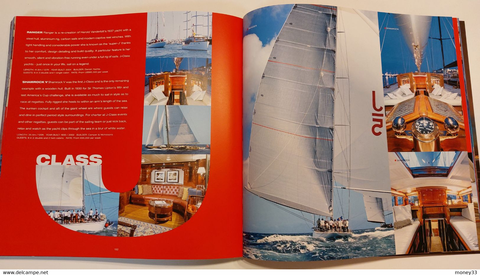 Catalogue de location de yachts par la société " Edminston "