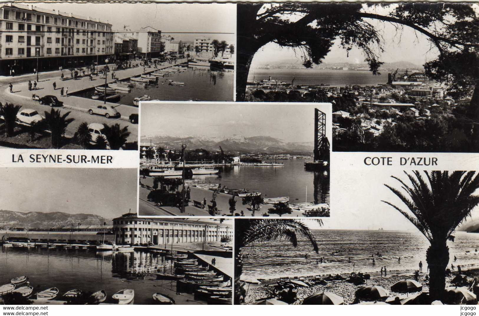 LA SEYNE Sur MER  Multivues. Carte Photo - La Seyne-sur-Mer