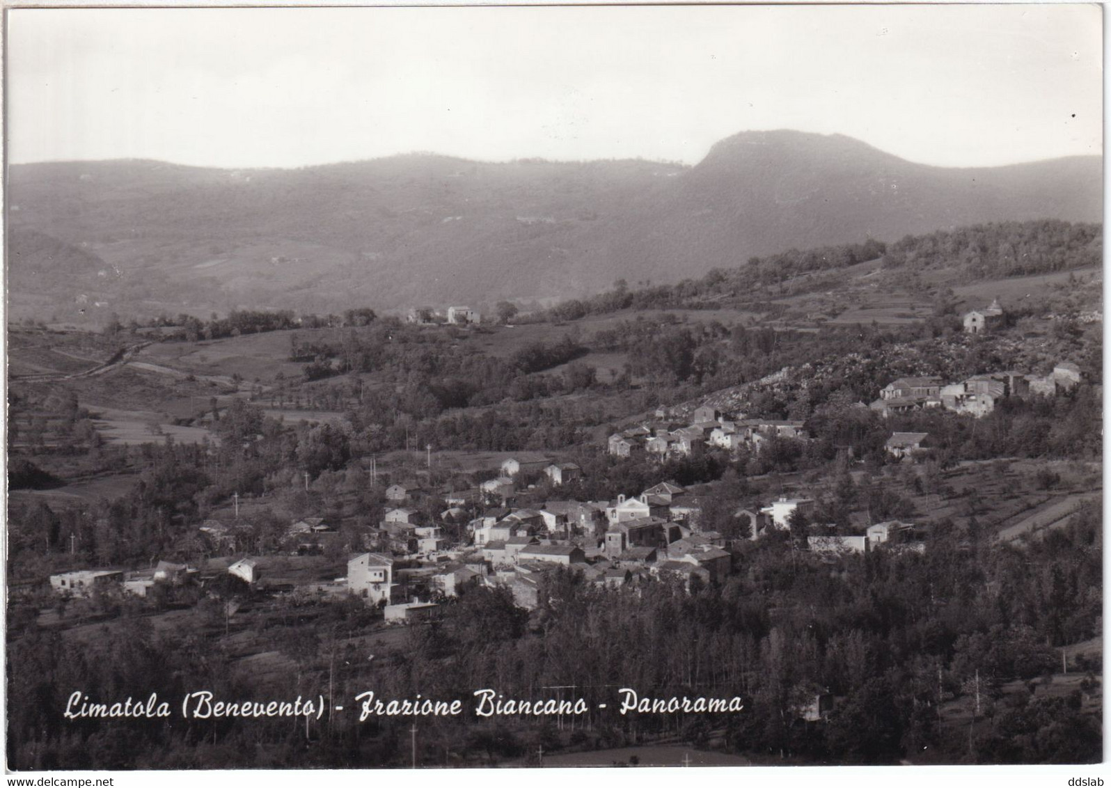 Limatola (Benevento) - Frazione Biancano Panorama - Anni '60 - Ed. Marotta Domenico - Benevento