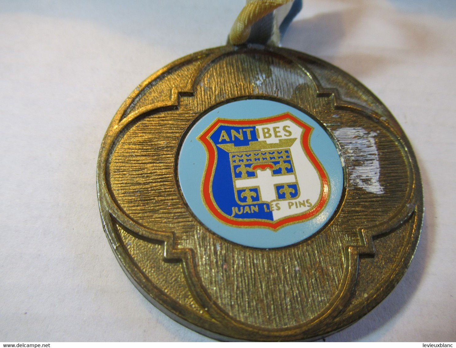 Médaille De Concours De Pêche / 1er à La Palangrotte/A.P.P.A./ANTIBES /1990          CHASS21 - Fishing