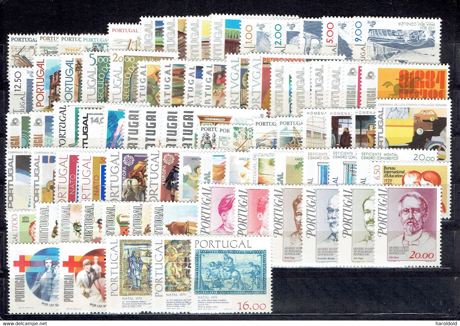 PORTUGAL - ANNEES 1978/1979 COMPLETES - N°1368/1449 - XX MNH - TTB - Full Years