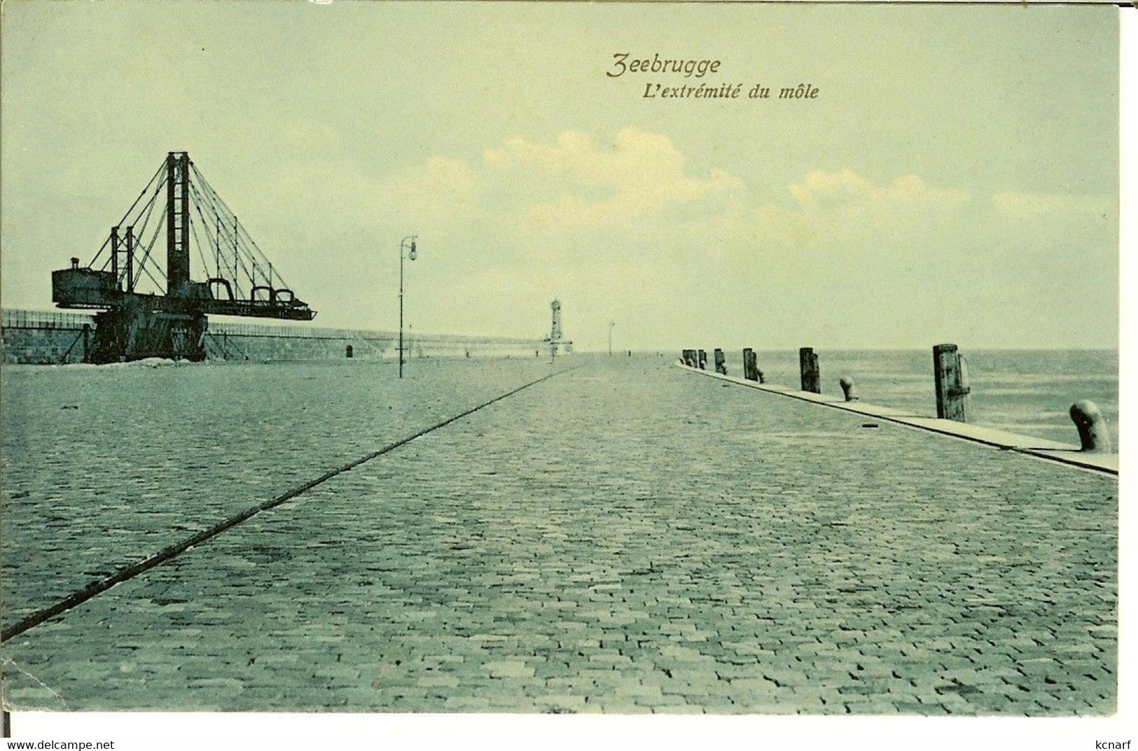 CP De ZEEBRUGGE " L'extrémité Du Môle " - Zeebrugge