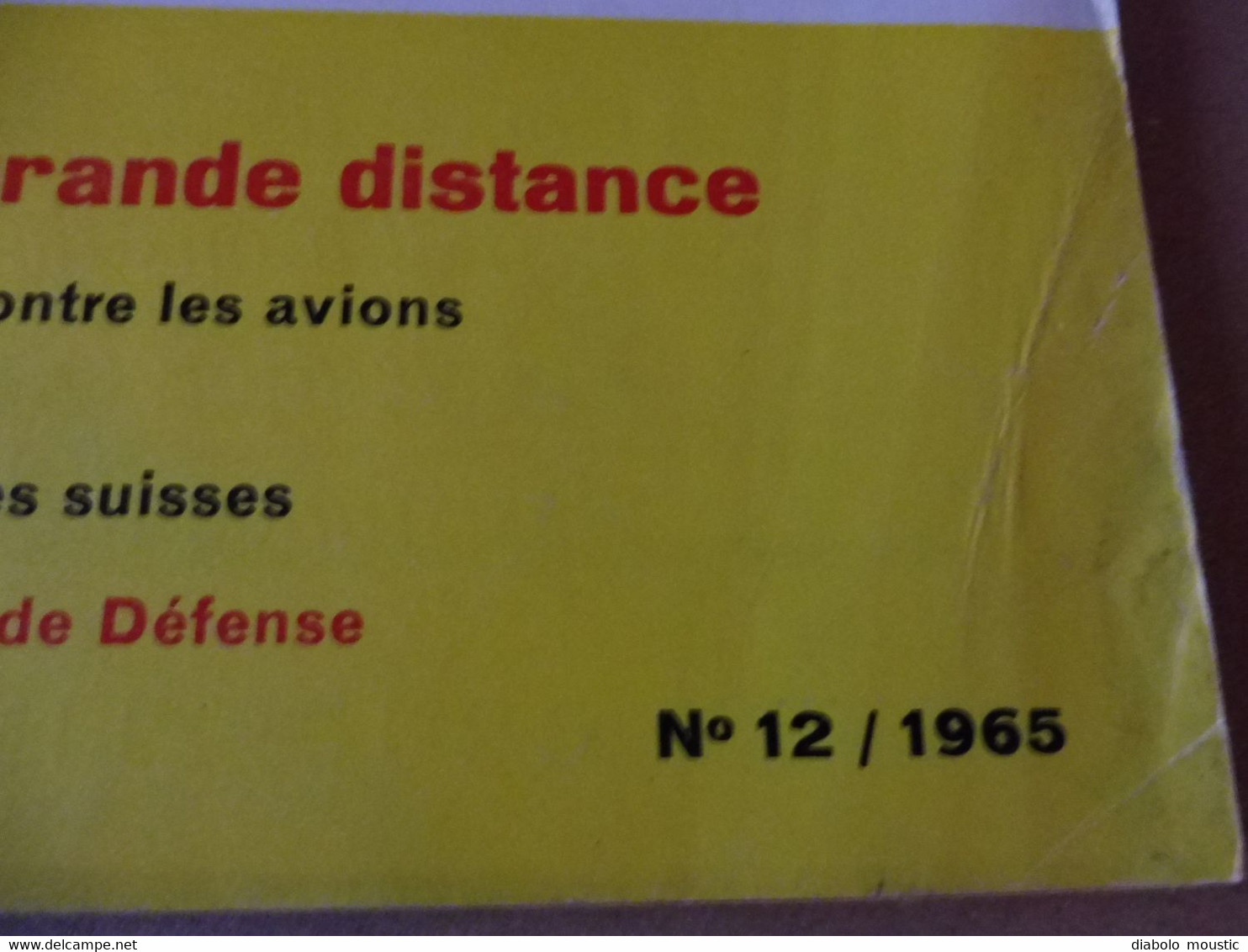 1965 INTERAVIA   - Navigation Sur Grande Distance; Défense Contre Les Blindés; Mirage IIIS Des Suisses; Etc - Avion