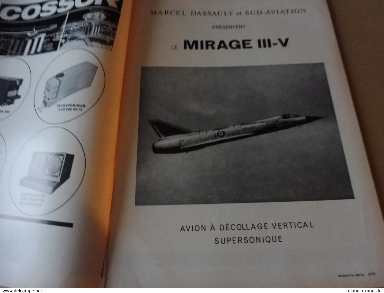 1965 INTERAVIA   - Navigation sur grande distance; Défense contre les blindés; Mirage IIIS des suisses; Etc
