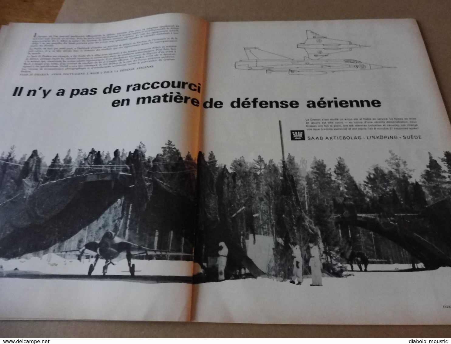 1965 INTERAVIA   - Navigation sur grande distance; Défense contre les blindés; Mirage IIIS des suisses; Etc