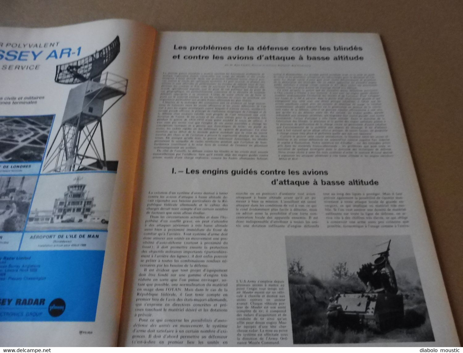 1965 INTERAVIA   - Navigation sur grande distance; Défense contre les blindés; Mirage IIIS des suisses; Etc