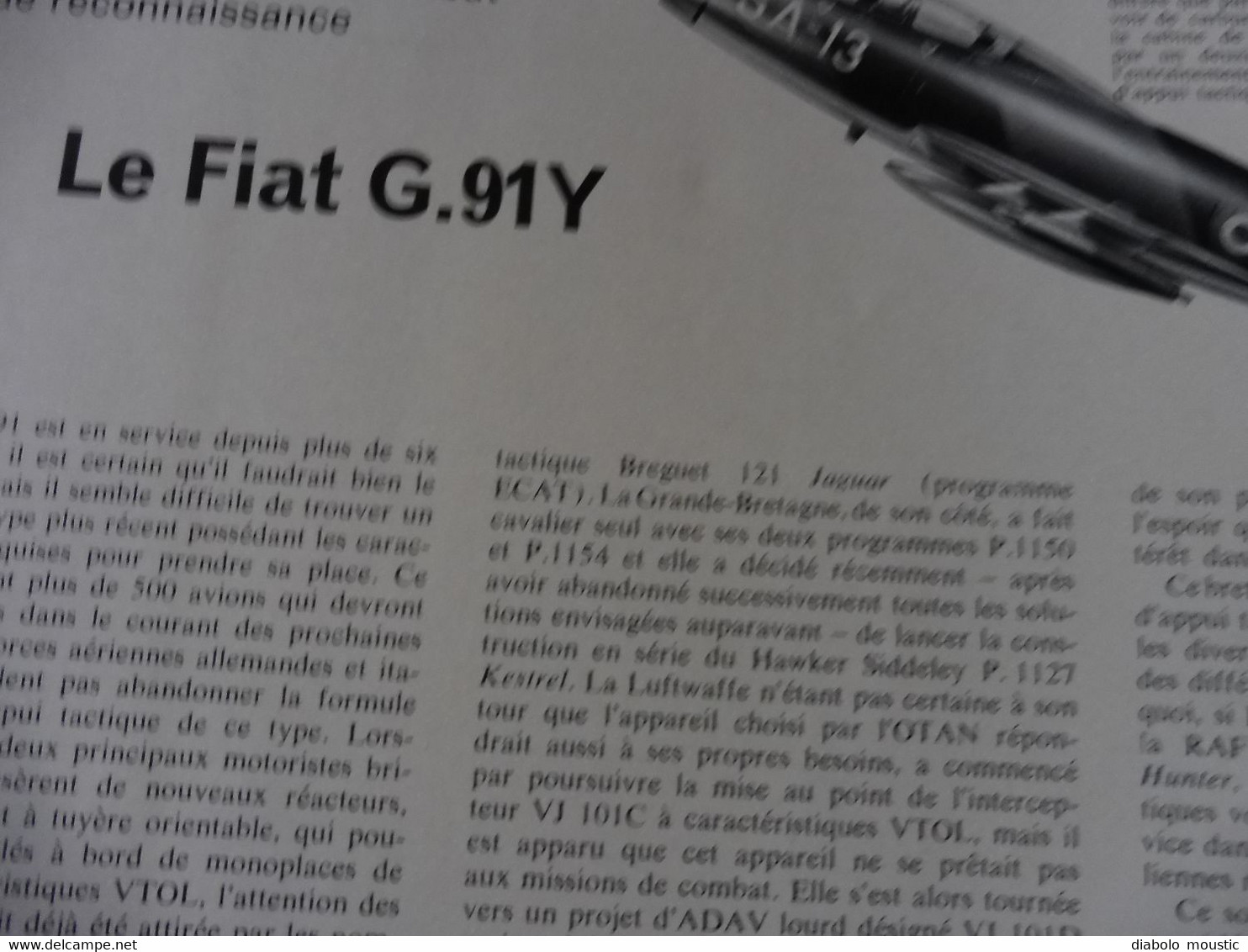 1965 INTERAVIA   - Navigation sur grande distance; Défense contre les blindés; Mirage IIIS des suisses; Etc