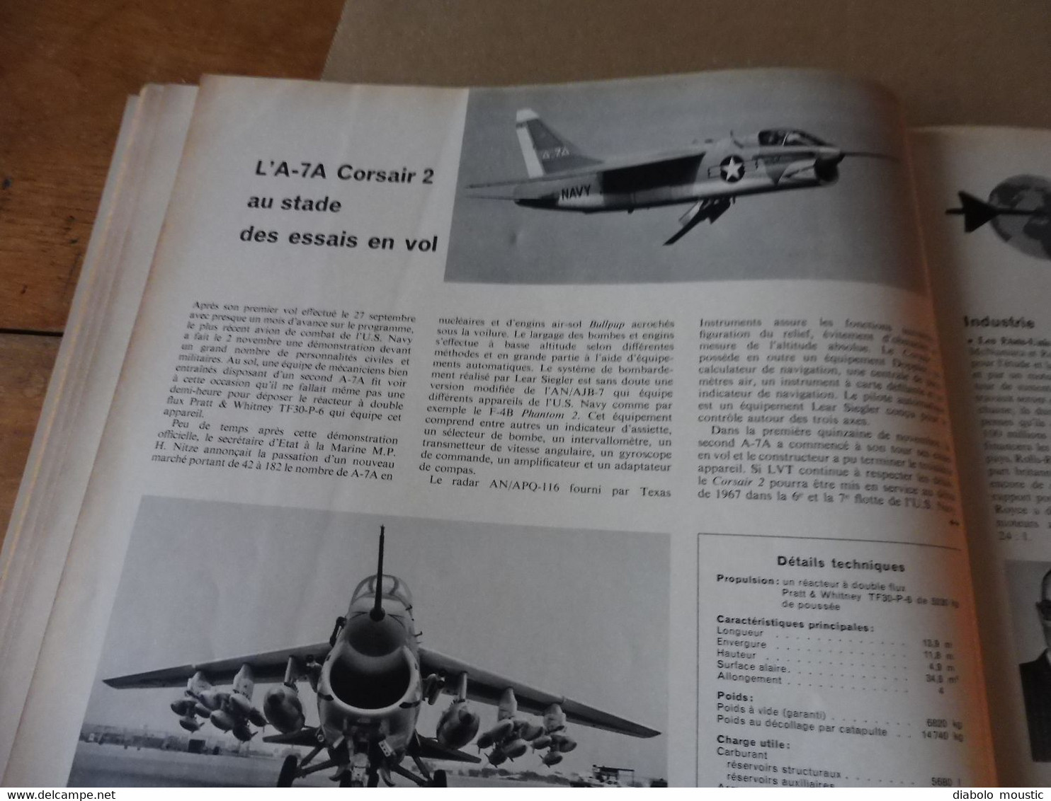 1965 INTERAVIA   - Navigation sur grande distance; Défense contre les blindés; Mirage IIIS des suisses; Etc