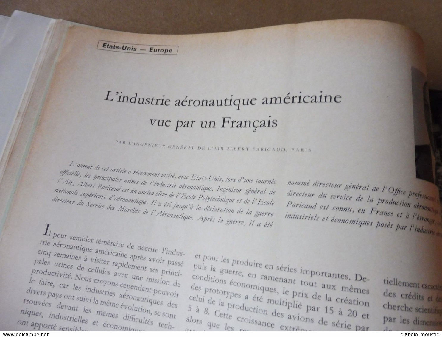 1954 INTERAVIA   - L'industrie aéronautique américaine vue par un Français ; Nombreuses publicités; Etc