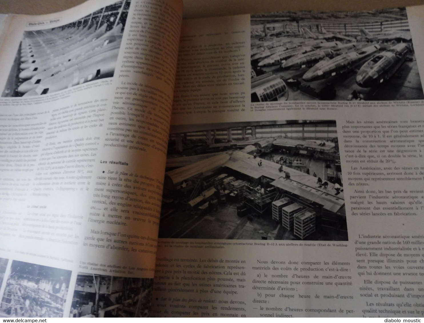 1954 INTERAVIA   - L'industrie aéronautique américaine vue par un Français ; Nombreuses publicités; Etc