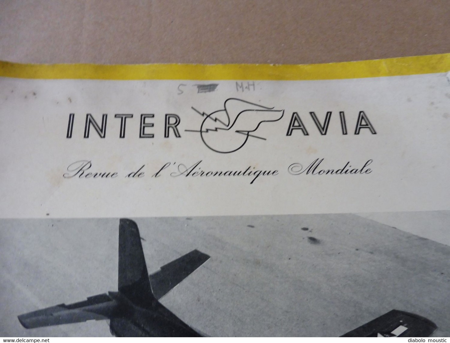 1947 INTER AVIA  ( Interavia )  - Revue De L'Aéronautique Mondiale : Développement De La V2, Ravitaillement En Vol; Etc - Avión