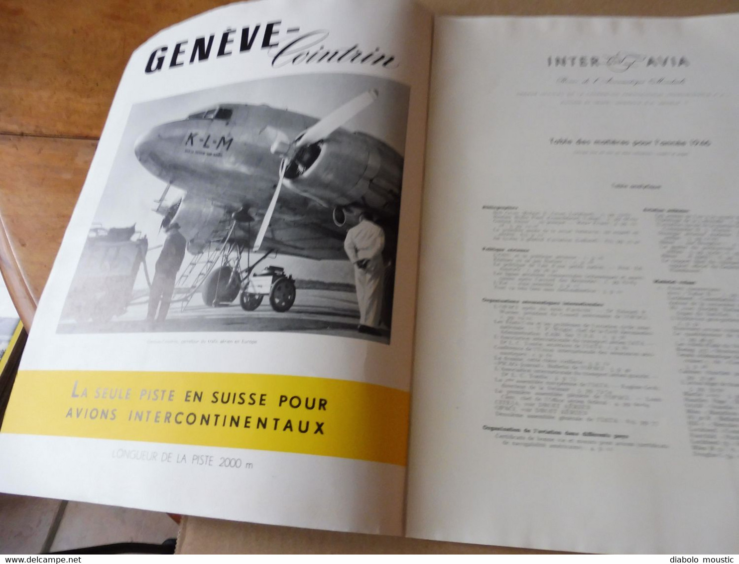 1947 INTER AVIA  ( Interavia )  - Revue de l'Aéronautique Mondiale : Développement de la V2, Ravitaillement en vol; etc