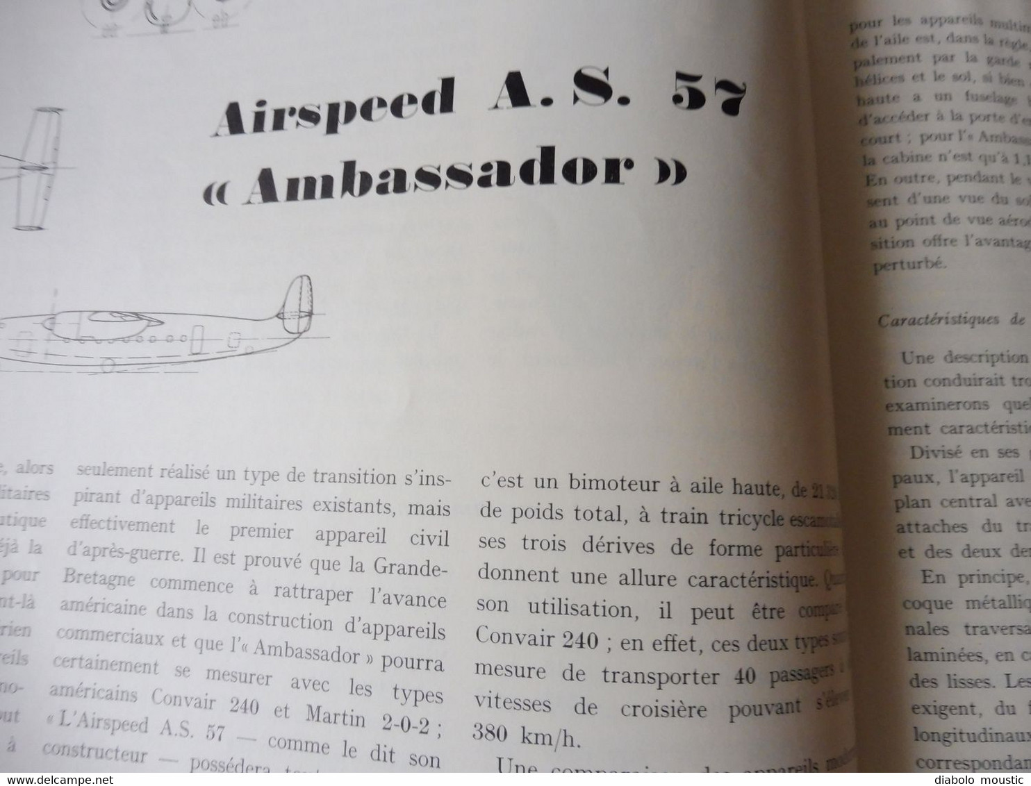 1947 INTER AVIA  ( Interavia )  - Revue de l'Aéronautique Mondiale : Développement de la V2, Ravitaillement en vol; etc