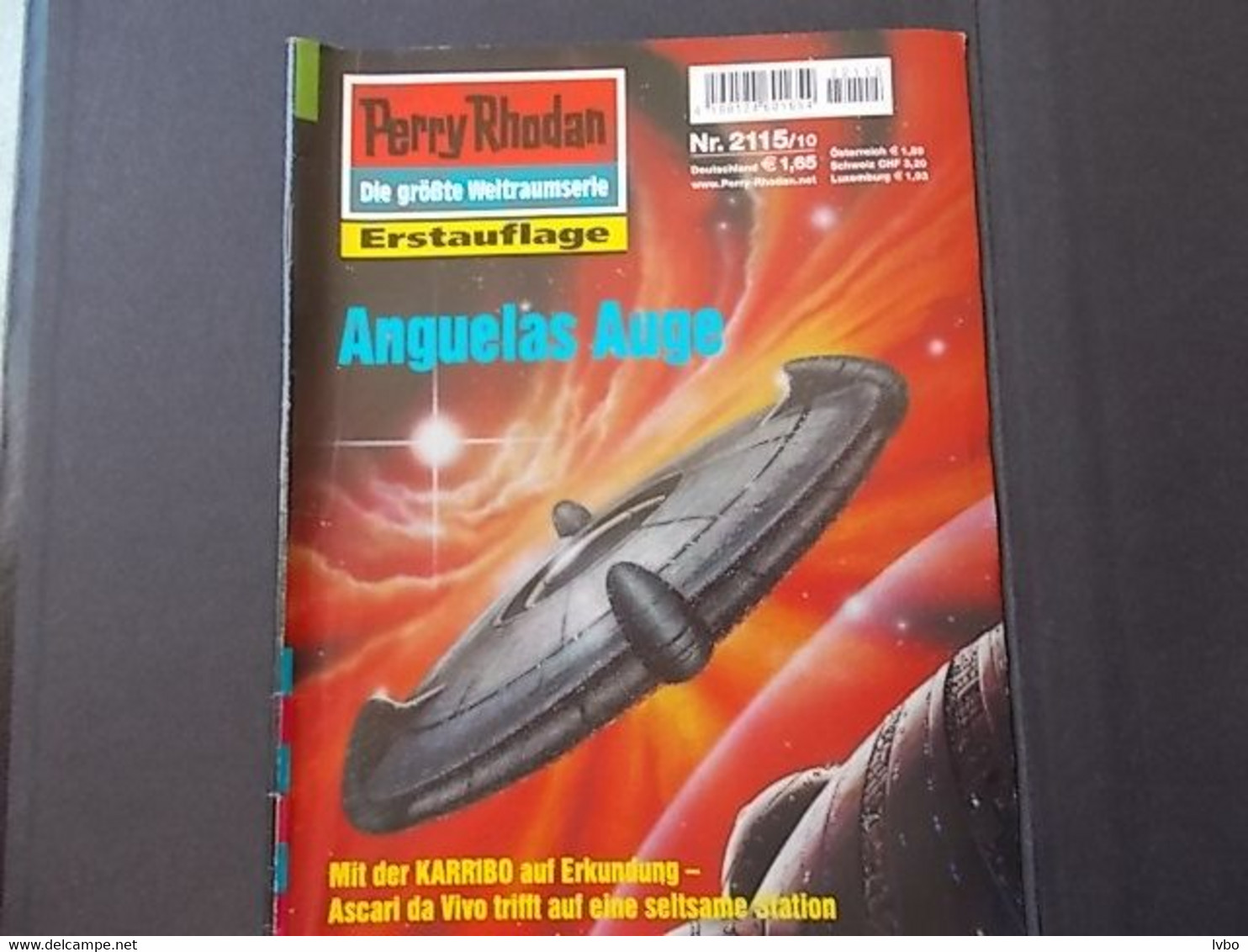 Perry Rhodan Nr 2115 Erstauflage Anguelas Auge - Science-Fiction