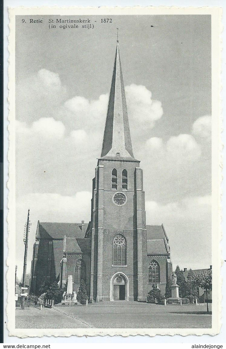 Retie - Rethy - St Martinuskerk - 1872 - Retie