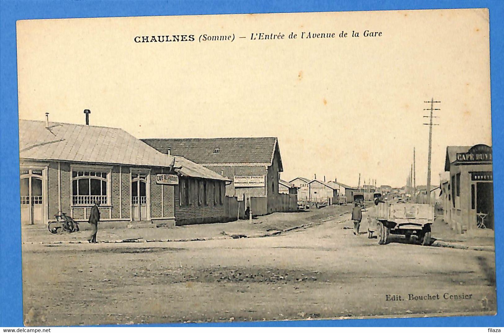 80 - Somme - Chaulnes - L'Entree De Avenue De La Gare (N10822) - Chaulnes