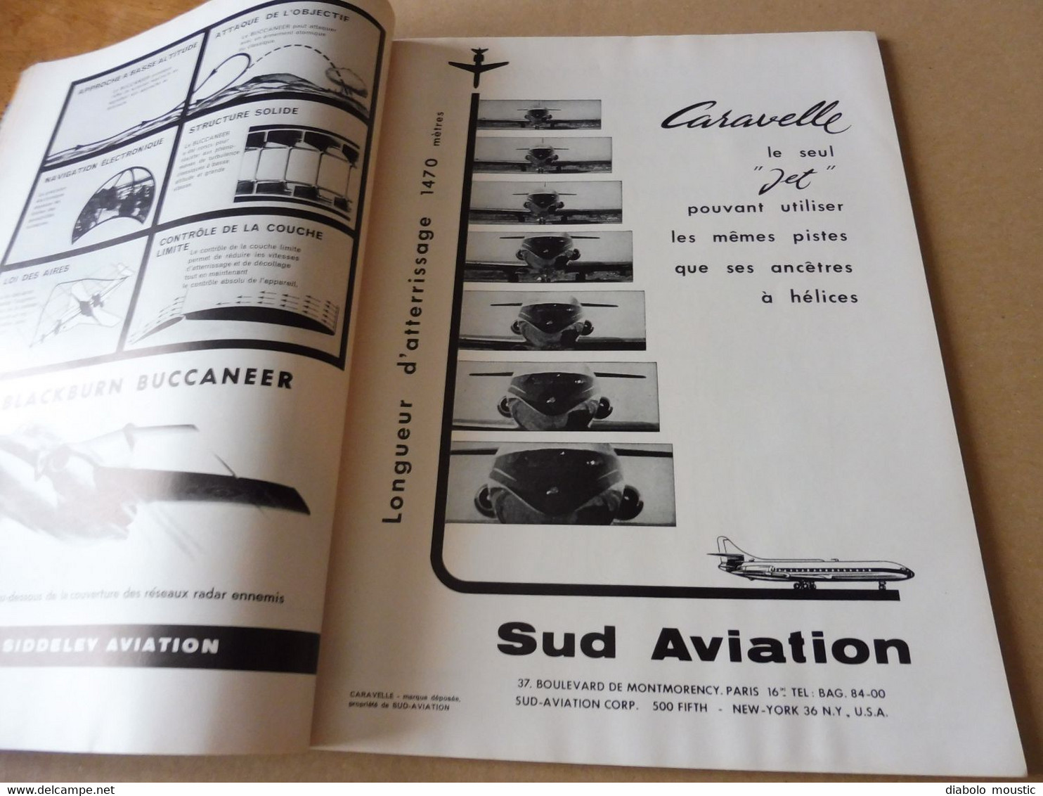 1961 INTERAVIA   - Catalogue mondial des radars; Trains d'atterrissage;Engin sol-sol Blue Water ; Nombreuses Pubs  ; etc