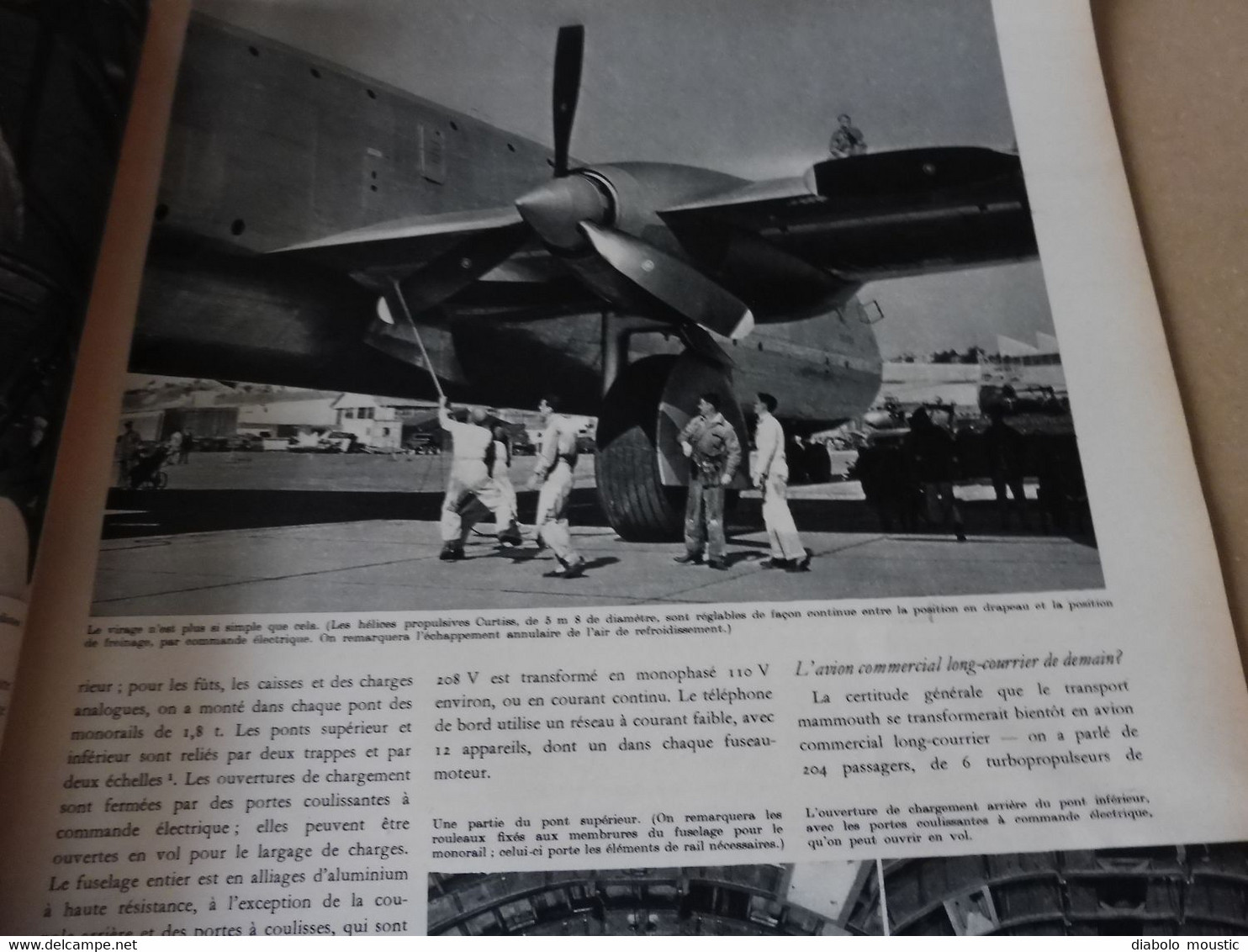 1948 INTER AVIA  (Interavia) - Revue d'Aéronautique Mondiale : Northrop YB-49, Les stewardesses, Manana por manana ;Etc