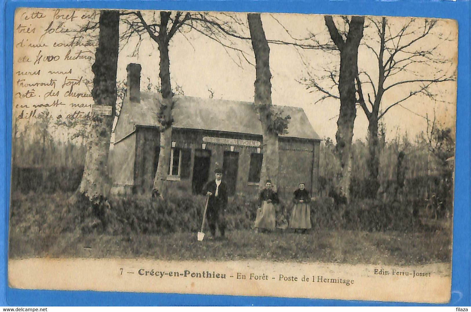 80 - Somme - Crecy En Ponthieu - En Foret - Poste De L'Hermitage (N10843) - Crecy En Ponthieu