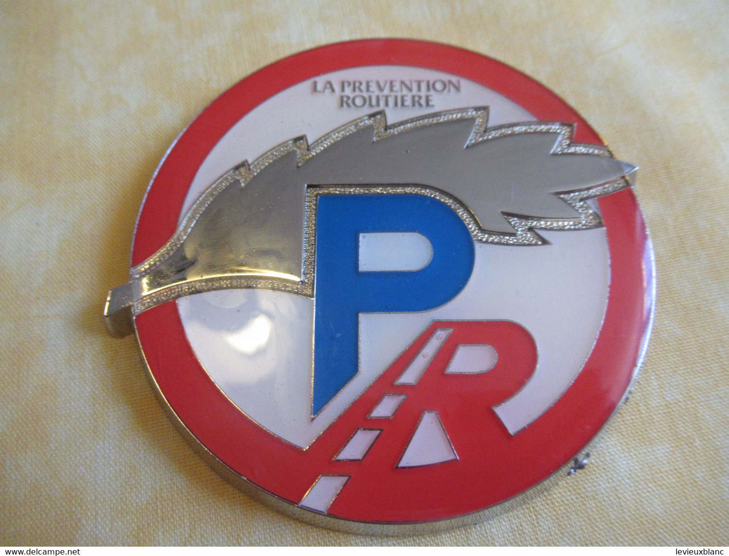 Ecusson De Calandre Automobile/ La Prévention Routiére/revêtement époxy/  Vers 1980-19980        AC185 - Voitures