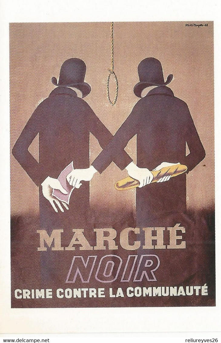 Th. Hist. Affiche De Propagande Contre Le Marché Noir , Keystone , Illustration - Histoire