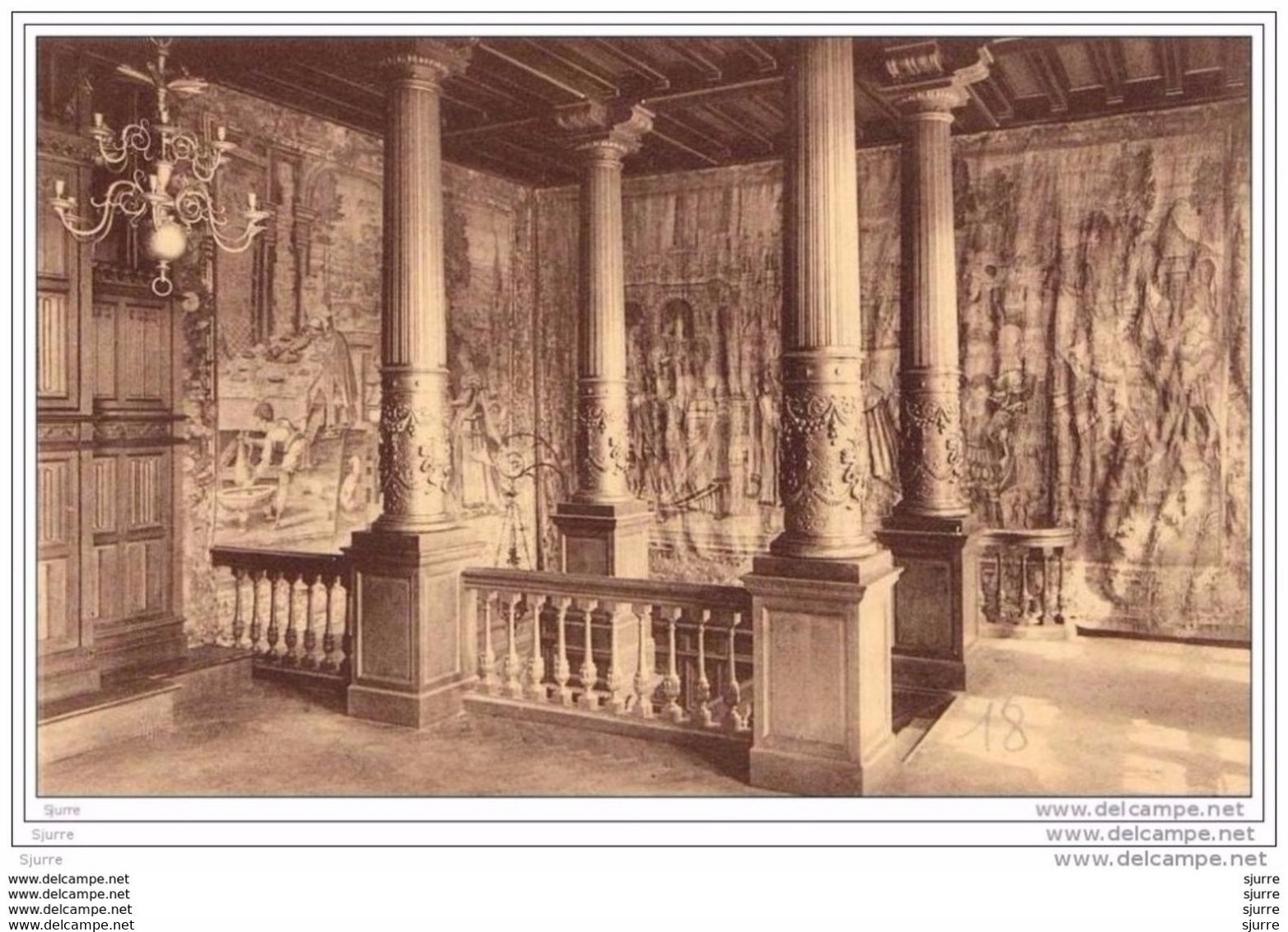 GAASBEEK / Lennik - Kasteel - Château  ZAAL VAN HET ARCHIEF - Lennik