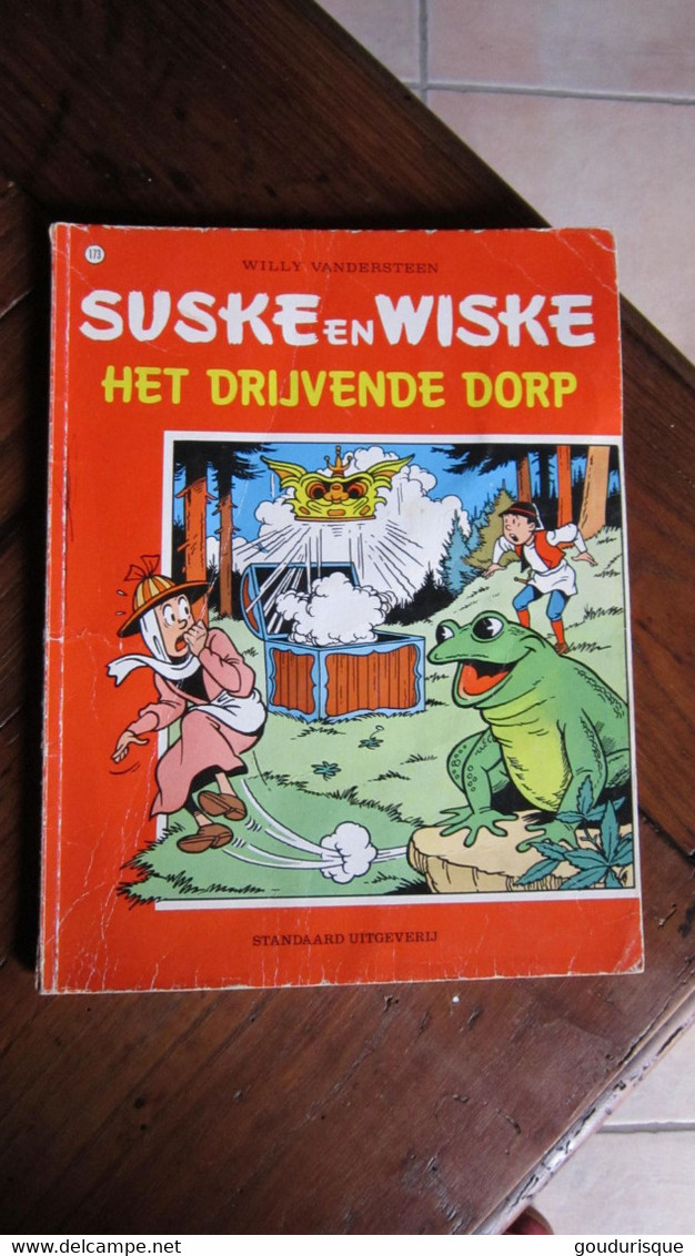 EO SUSKE EN WISKE HET DRIJVENDE DORP - Suske & Wiske