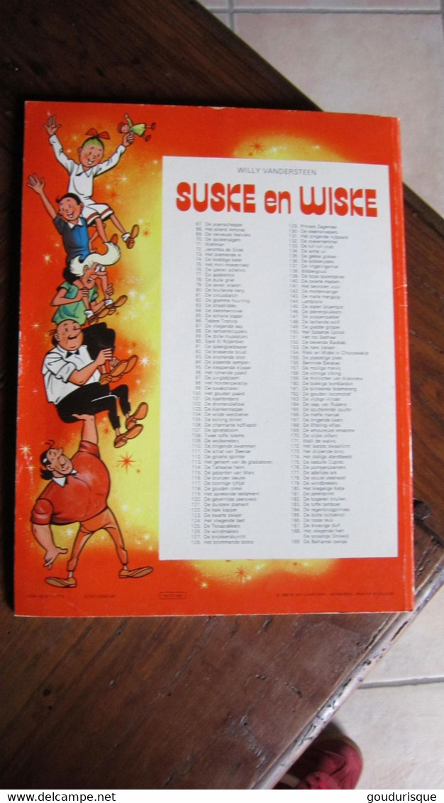 SUSKE EN WISKE N° 106 DE CHARMANTE KOFFIEPOT - Suske & Wiske