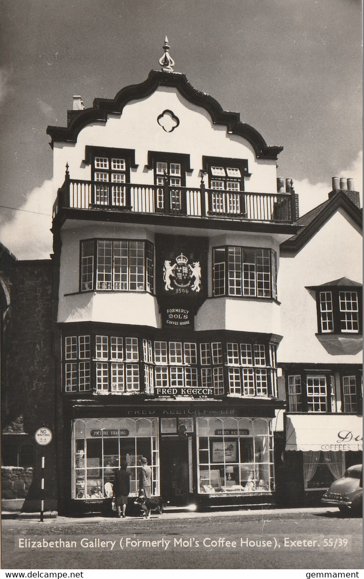 EXETER - ELIZABETHAN GALLERY - FORMALLY MOLS COFFEE HOUSE - Exeter