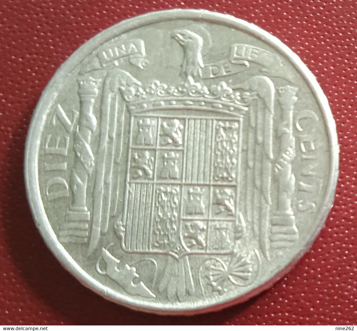 ESPAGNE...10 CENTS......1946   SUP - 10 Centiemen