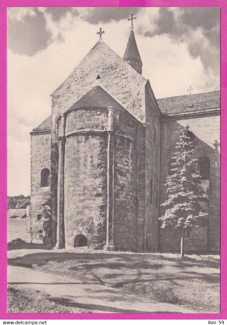 282646 / Germany - Die Stiftskirche Zu Gernrode - Ostchor Aus Der Zeit Des Baubeginns Von 961 PC 1968 DDR Deutschland - Quedlinburg