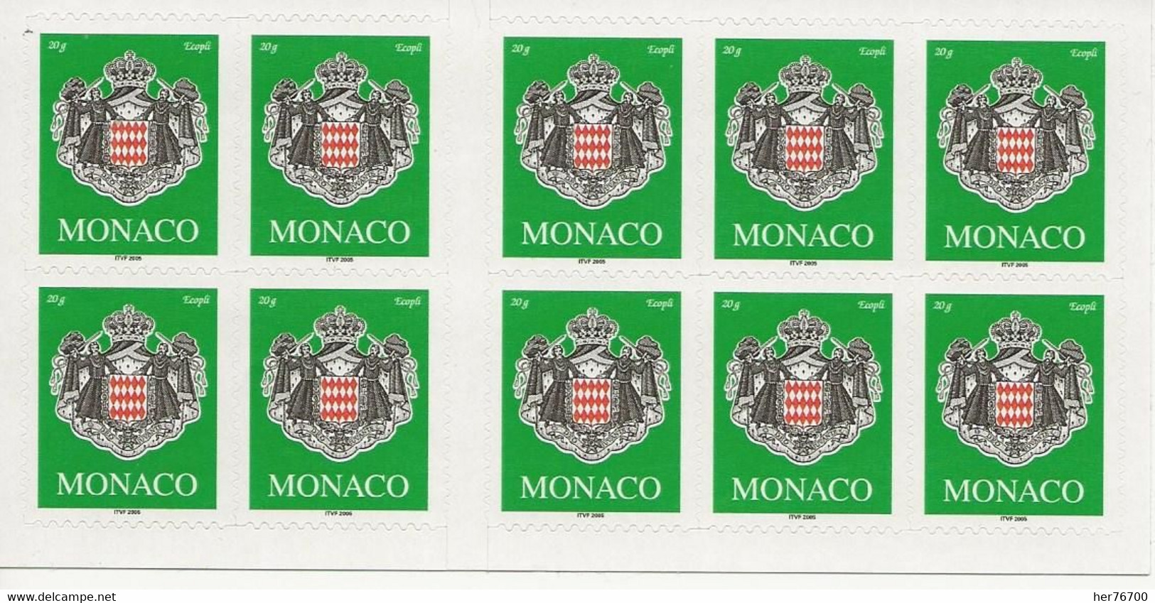 MONACO  CARNET   NSTDC **  N°14 - Blocs