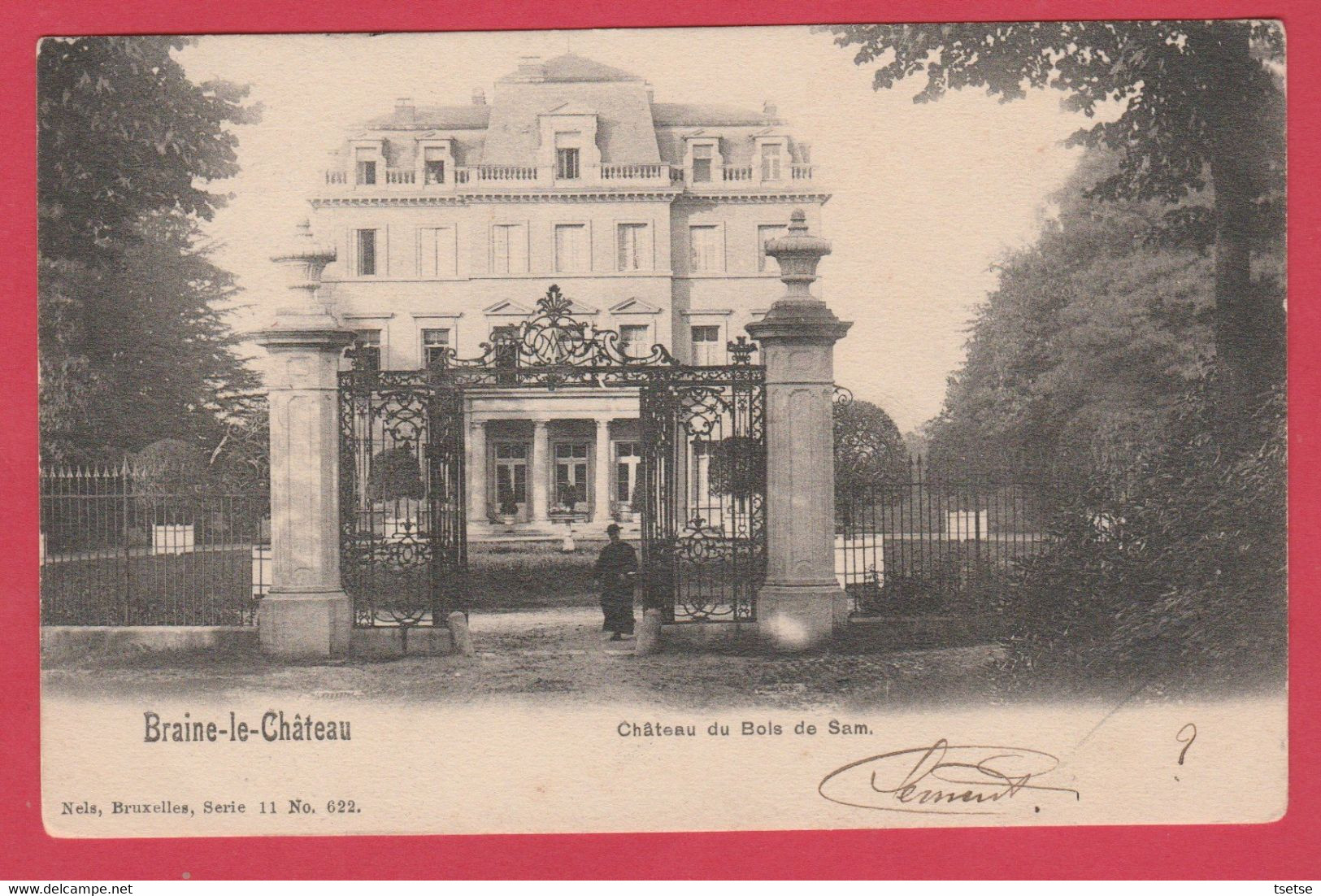 Braine-le-Château - Château Du Bois De Sam - 1907 ( Voir Verso ) - Braine-le-Chateau