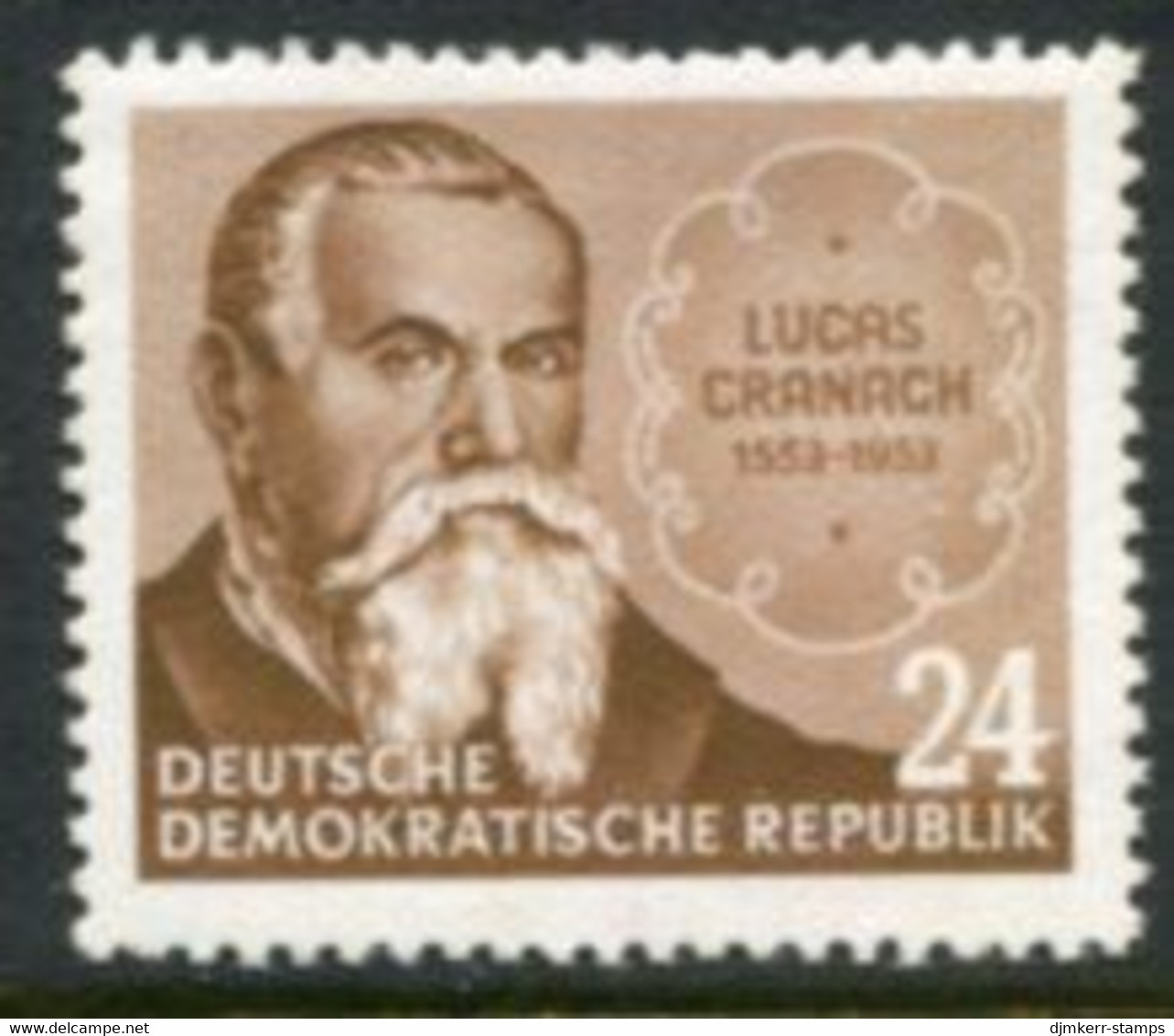 DDR / E. GERMANY 1953 Lucas Cranach MNH / **.  Michel  384 - Unused Stamps