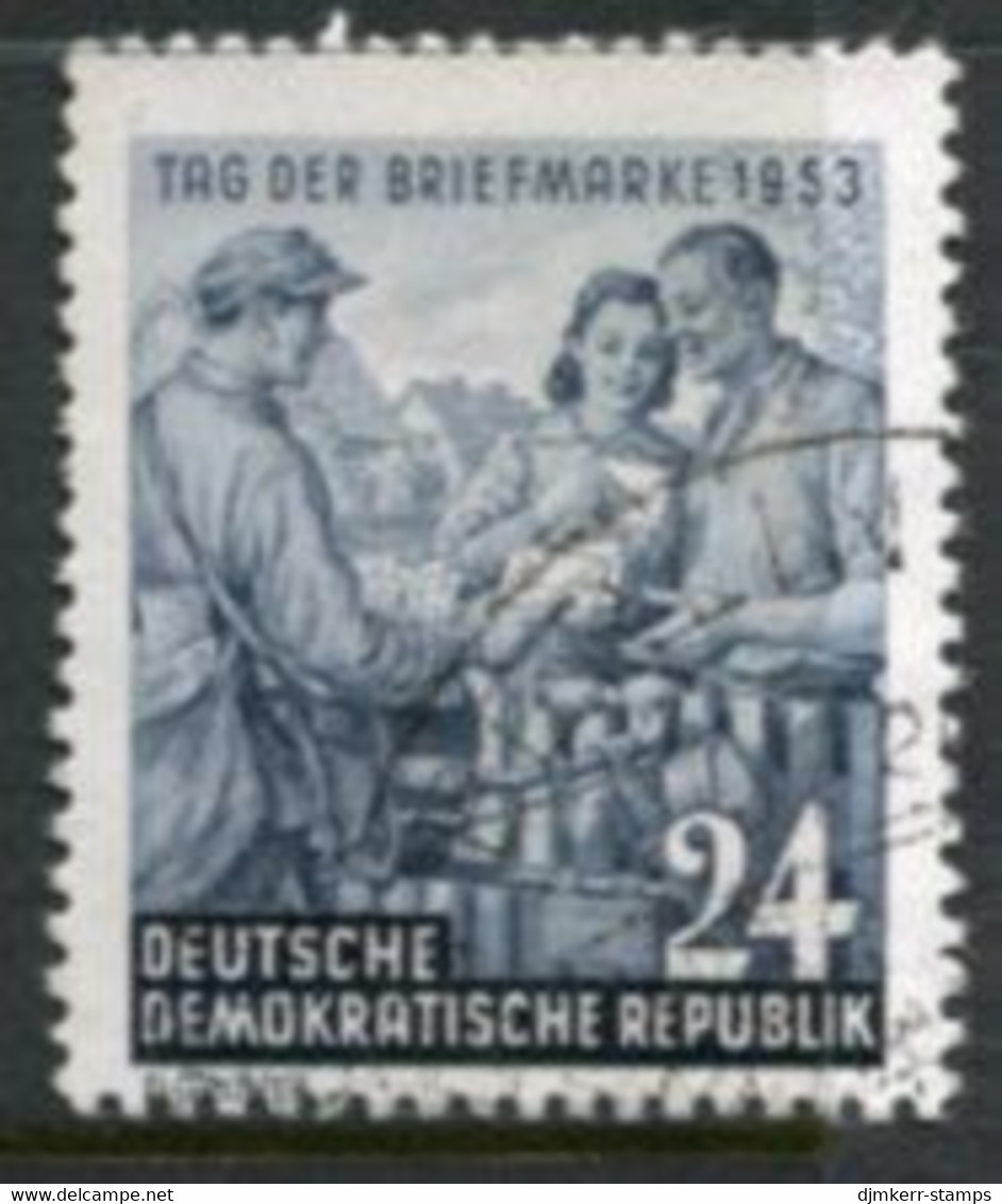 DDR / E. GERMANY 1953 Stamp Day Used.  Michel  396 - Used Stamps