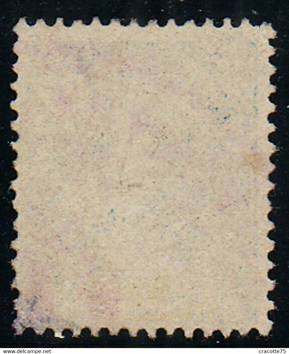 CASTELLORIZO - N* 40 - SEMEUSE 25c Bleu - Oblitéré. - Used Stamps