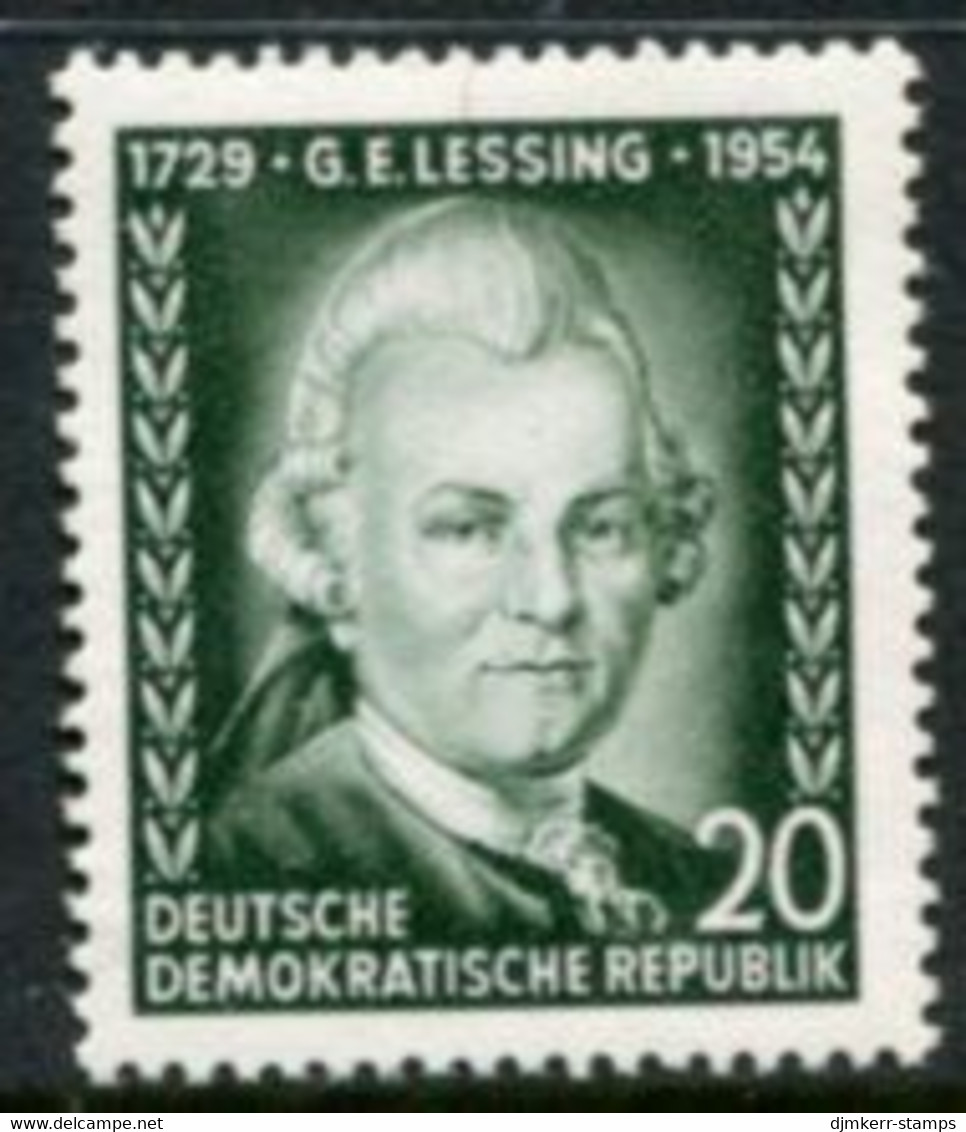 DDR / E. GERMANY 1954 Lessing Birth Anniversary  MNH / **.  Michel  423 - Unused Stamps