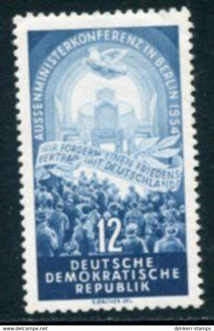 DDR / E. GERMANY 1954 Four-Power Conference   MNH / **.  Michel  424 - Unused Stamps