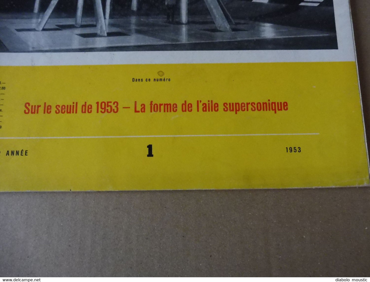 1953 INTERAVIA   -    Caractéristiques Du BOEING B-47 ; Aviation Américaine En 1953; Etc - Aviation