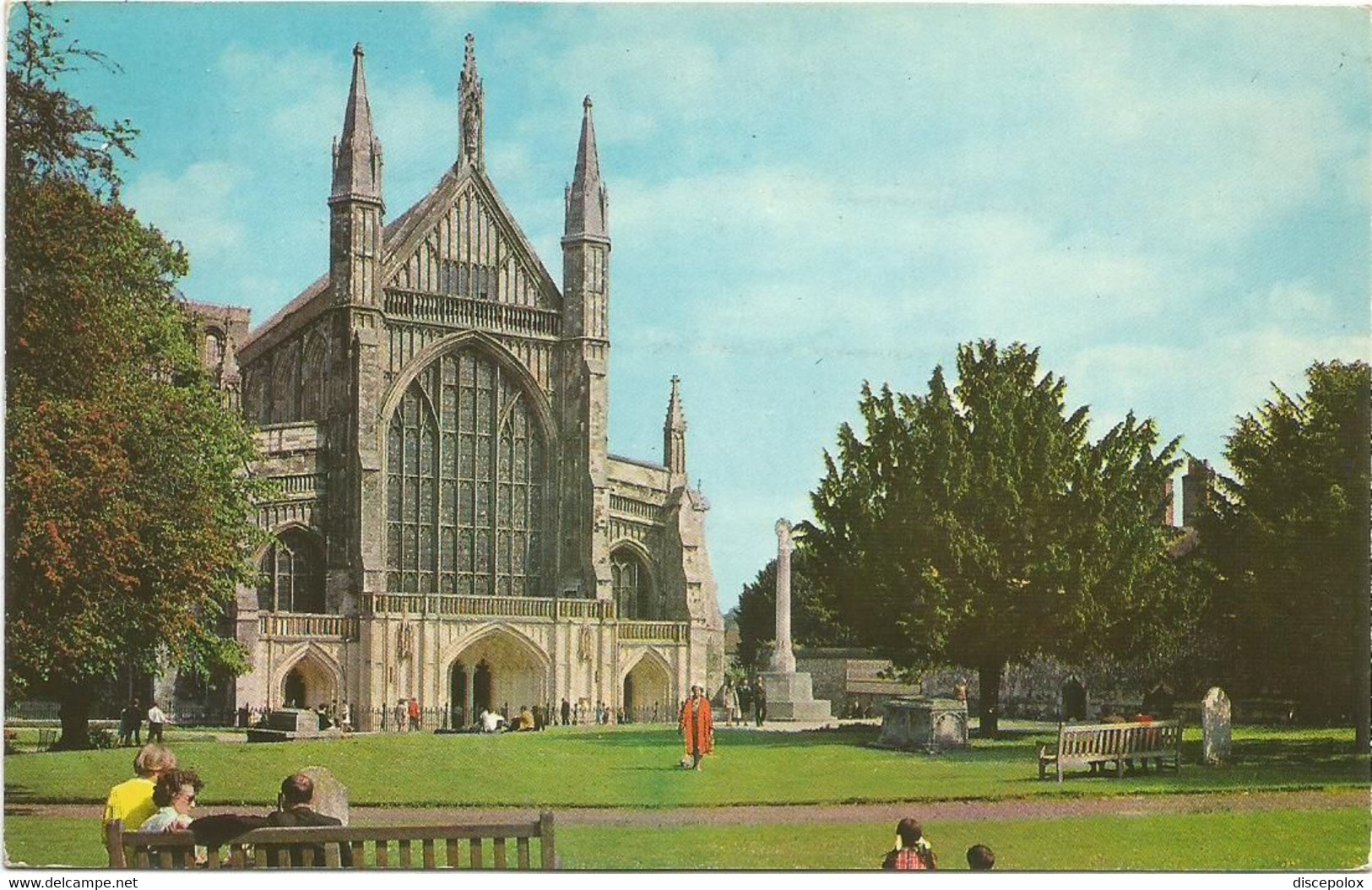 AC3201 Winchester - Cathedral - The West Front / Viaggiata 1976 - Winchester