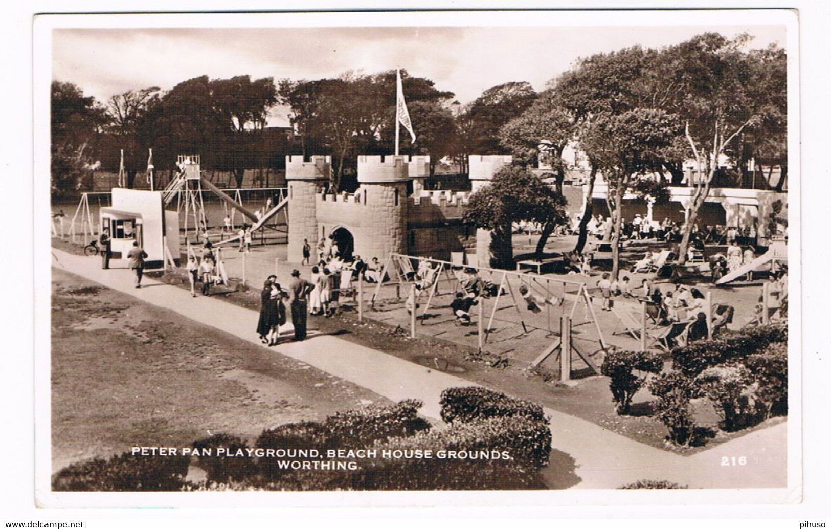 UK-3804   WORTHING: Peter Pan's Playground, Beach House Grounds - Worthing