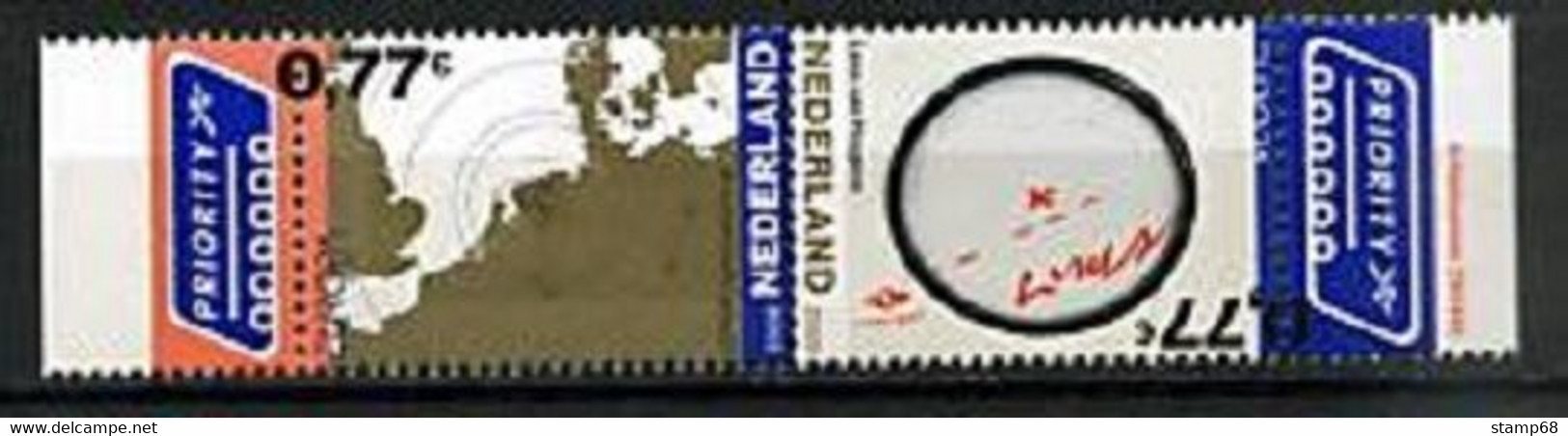 Nederland NVPH 2639-40 Paar Europa Sterrenkunde 2009 MNH Postfris - Sonstige & Ohne Zuordnung