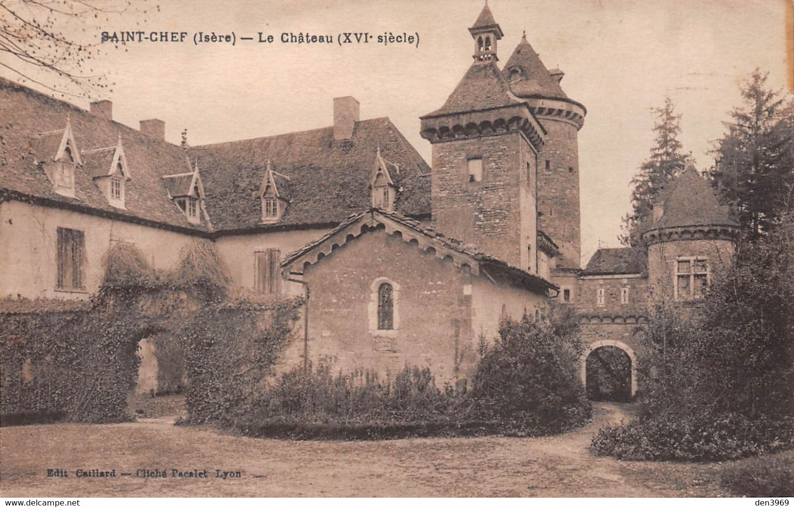 SAINT-CHEF (Isère) - Le Château (XVIe Siècle) - Saint-Chef