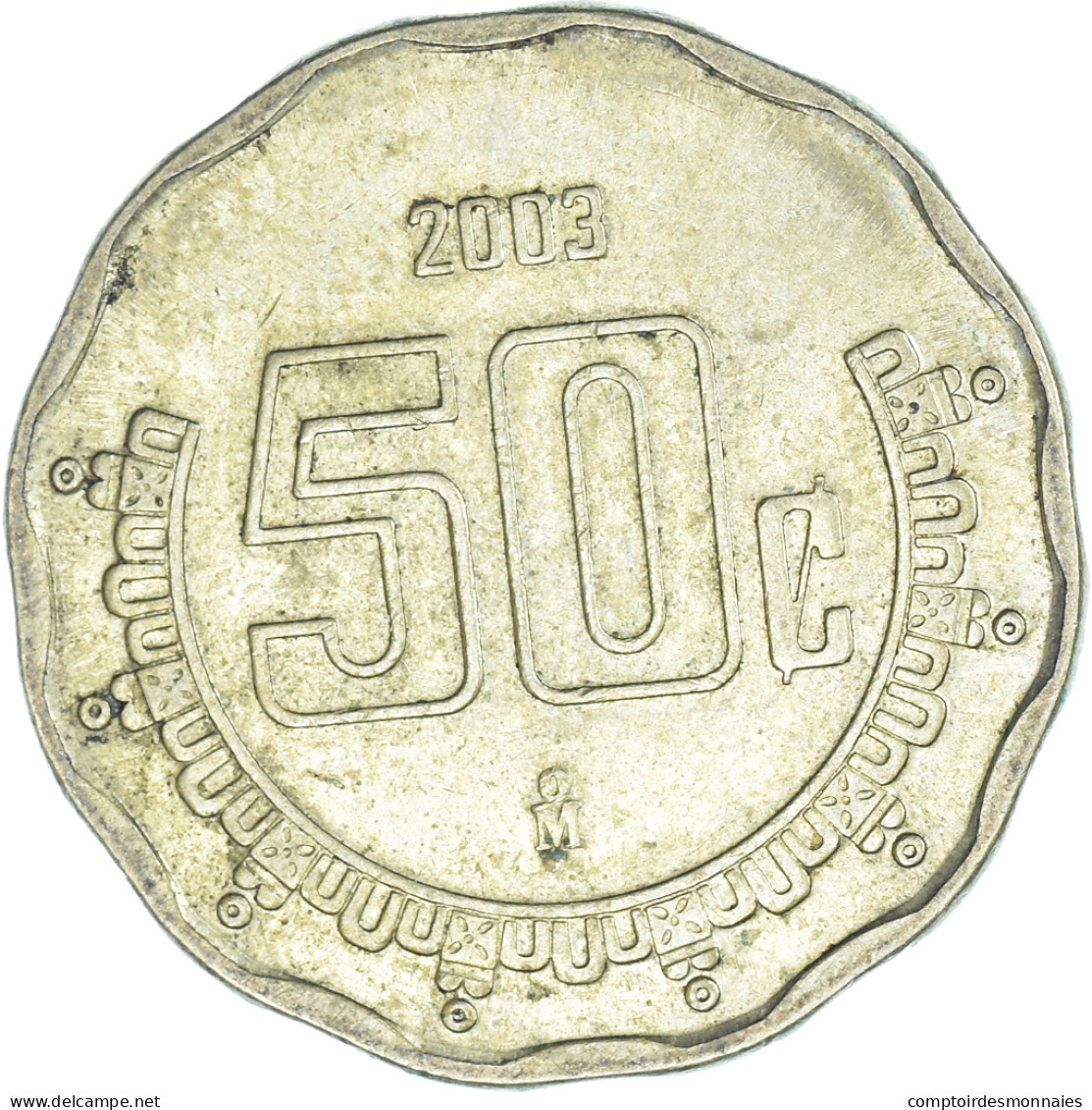 Monnaie, Mexique, 50 Centavos, 2003 - Mexique