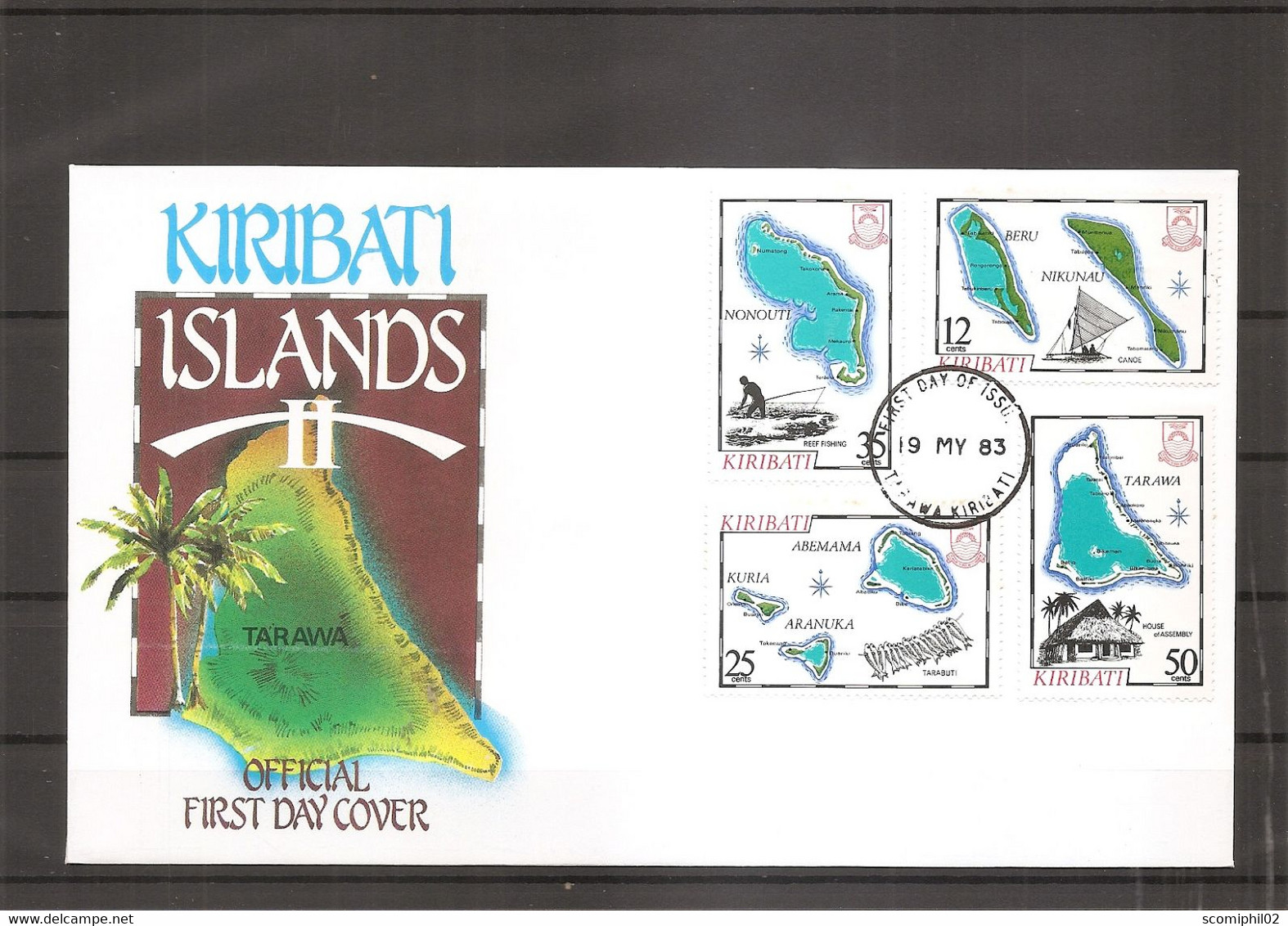 Iles ( FDC De Kiribati De 1983 à Voir) - Inseln