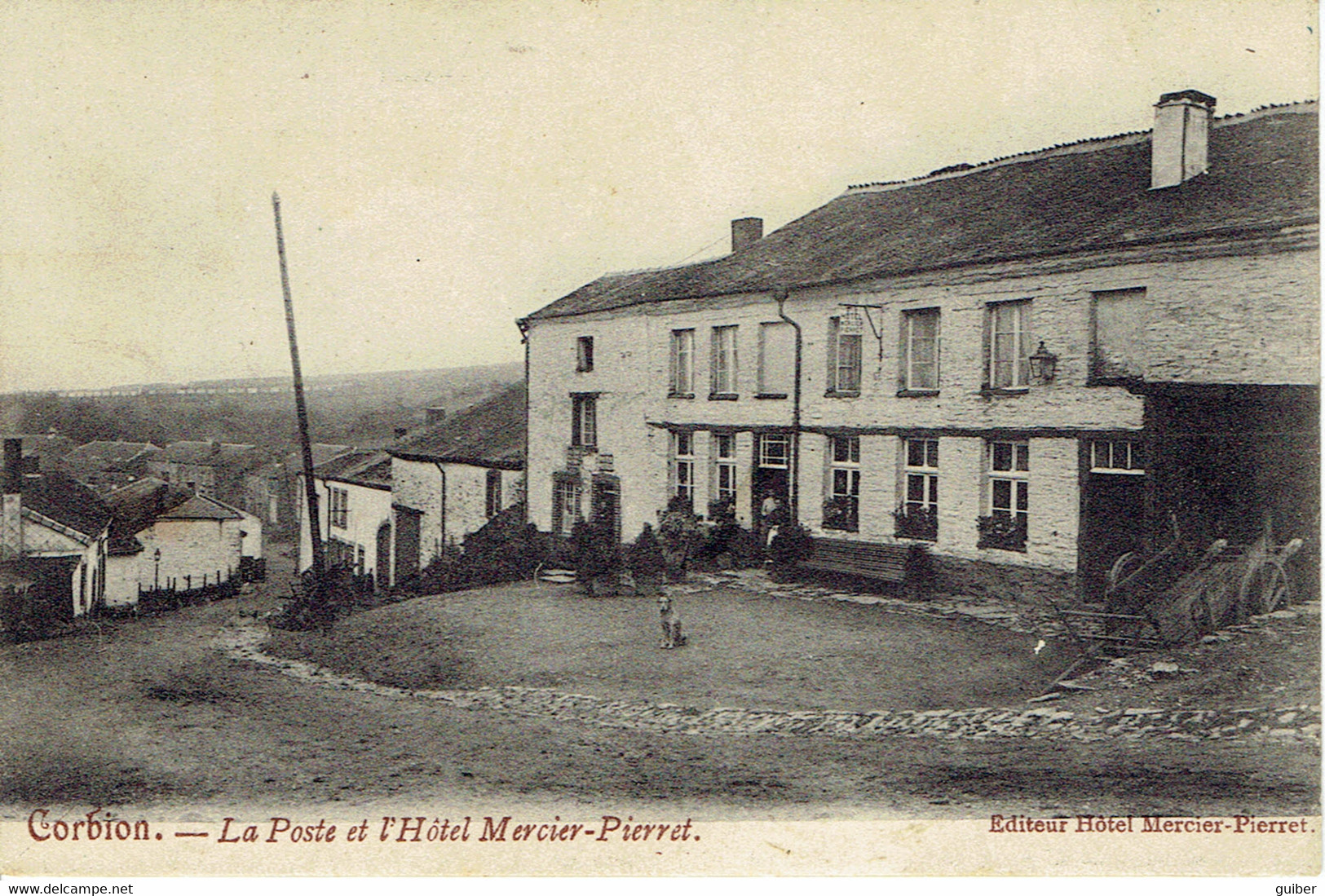 Corbion La Poste Et L'hotel Mercier Pierret Maison De L'editeur - Bouillon