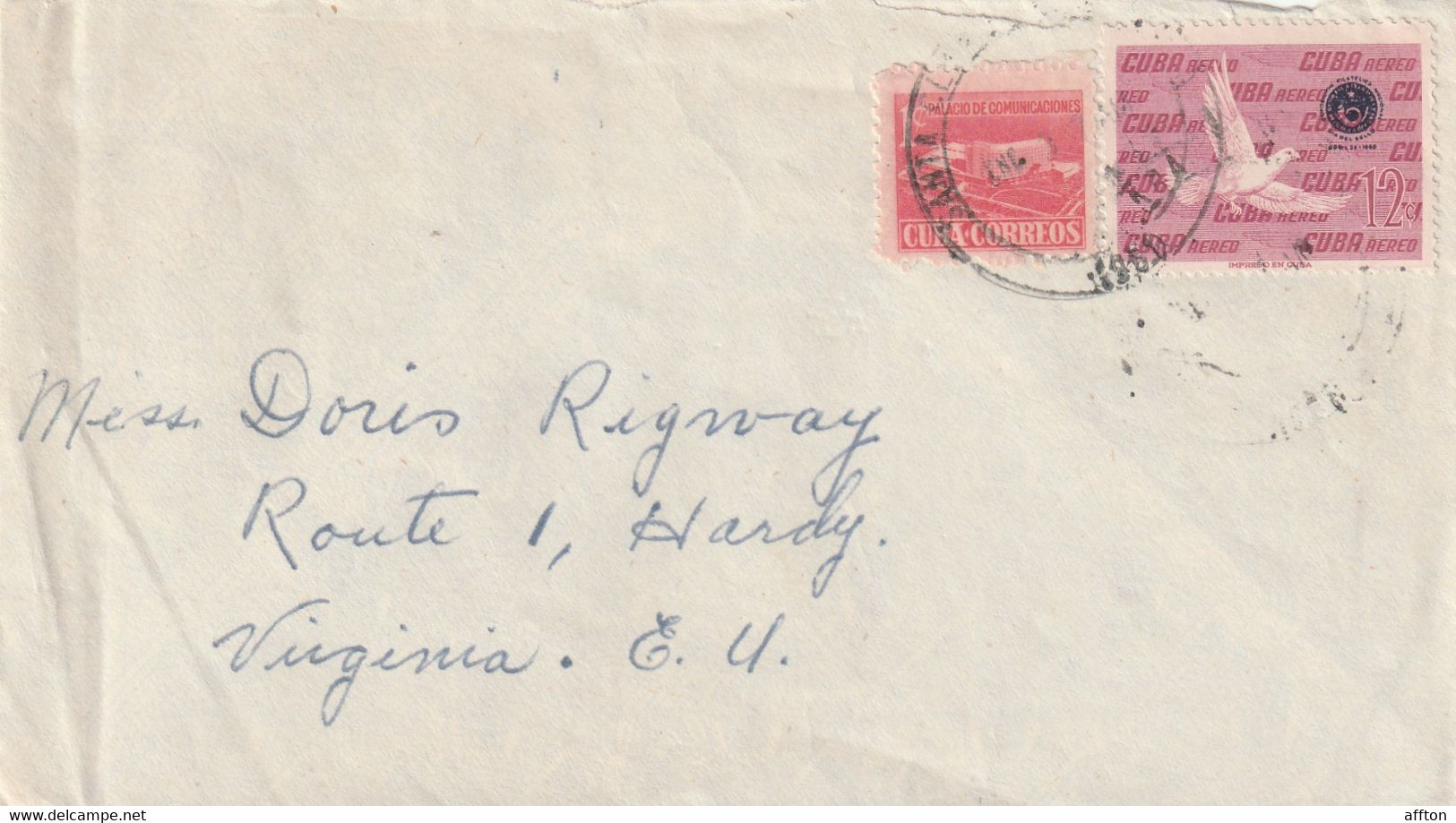 Havana Cuba 1960 Cover Mailed - Lettres & Documents