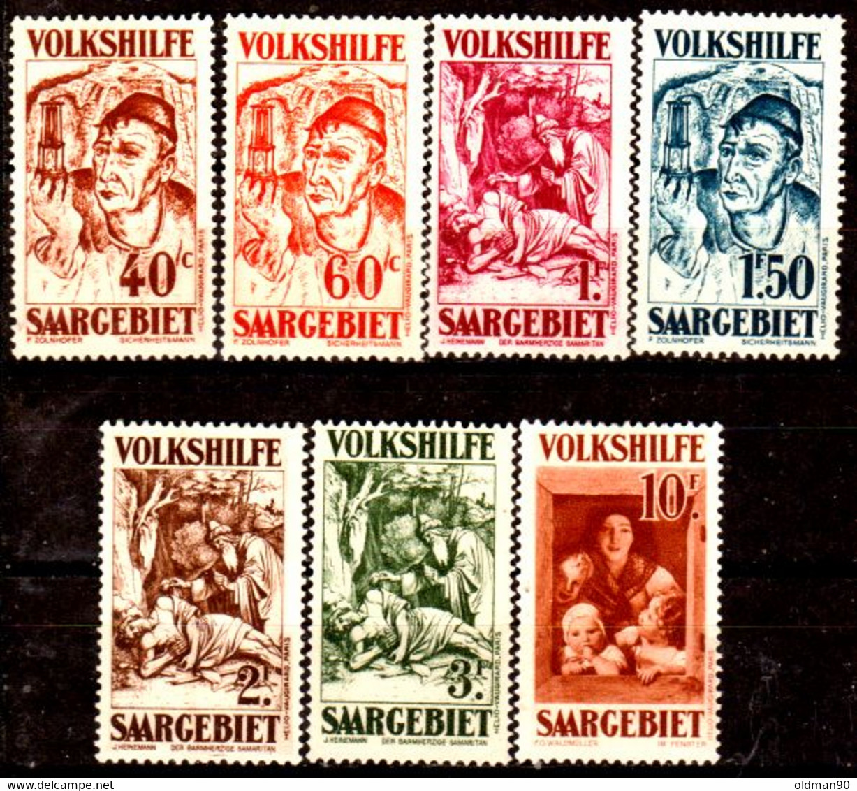 Sarre-132- Original Values Issued In 1931 (+) Hinged - Quality In Your Opinion. - Other & Unclassified